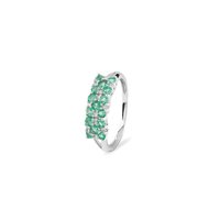 Ringe Bliss Dame in Weißgold Smeraldo 0.97 Ct 20104746 - 20104746